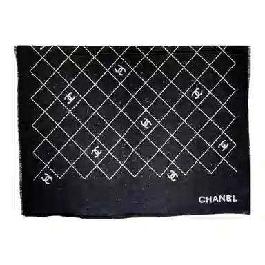 Chanel Shawl Black
