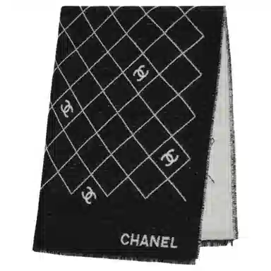 Chanel Shawl Black