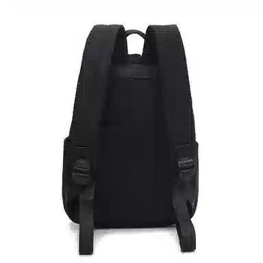 FIDO DIDO Oxford Backpack Medium Black Navy