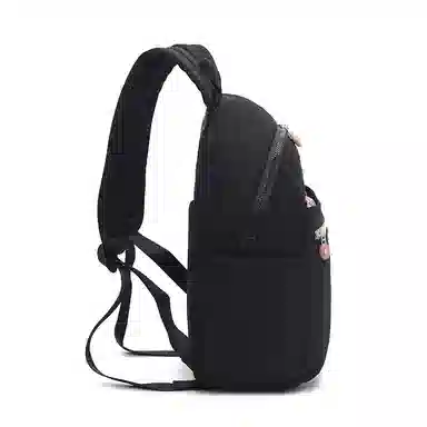 FIDO DIDO Oxford Backpack Medium Black Navy