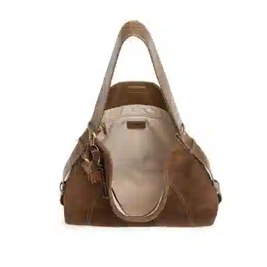 BELLE Classic Leather Shoulder Bag Large