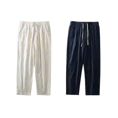 杜克恩 青春流行宽松微弹轻薄休闲裤 男款