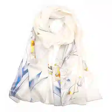 上海故事 真丝方巾 春望 桑蚕丝 丝巾 女款 礼盒装