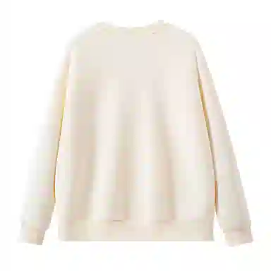 棉致 皇冠小狗狗简约柔软百搭通勤舒适弹力学院风多巴胺宽松落肩圆领长袖卫衣 女款