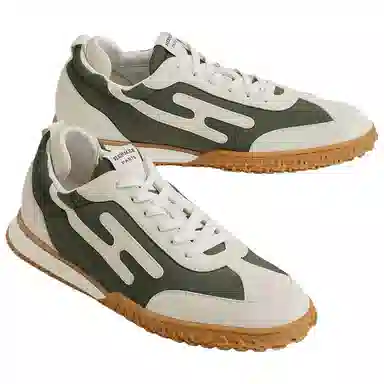 Hermes Jet Suede Loafers Green