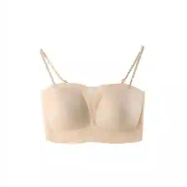欧迪芬 裸感无痕冰丝轻薄透气软支撑上托聚拢防下垂收副乳夏季冰凉感细肩带文胸 女款