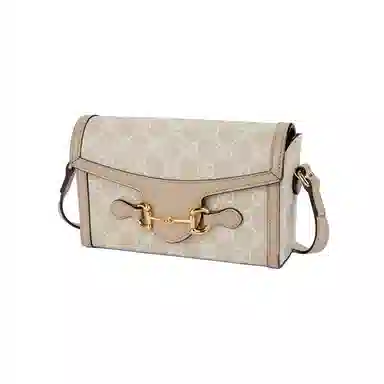Gucci Horsebit 1955 Mini Beige/White