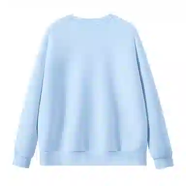 棉致 皇冠小狗狗简约柔软百搭通勤舒适弹力学院风多巴胺宽松落肩圆领长袖卫衣 女款