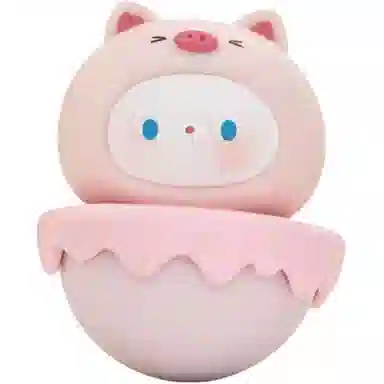 极慧猫 可爱小动物 不倒翁