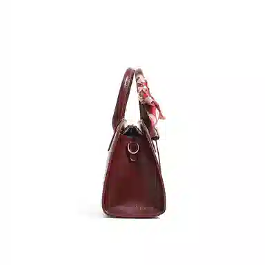 CLEVER& KETCH Quilted PU Shoulder Bag Red