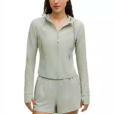 lululemon Define Cropped Hooded Jacket Mesh