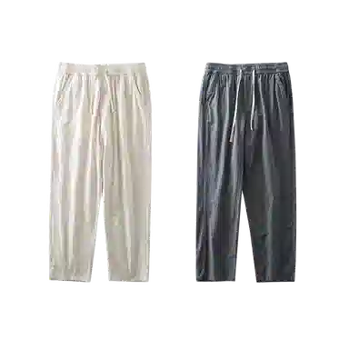 杜克恩 青春流行宽松微弹轻薄休闲裤 男款