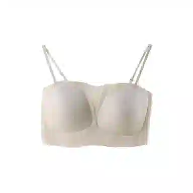 欧迪芬 裸感无痕冰丝轻薄透气软支撑上托聚拢防下垂收副乳夏季冰凉感细肩带文胸 女款