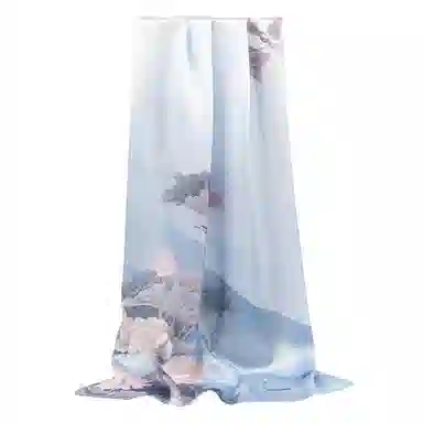 上海故事 真丝方巾 春望 桑蚕丝 丝巾 女款 礼盒装