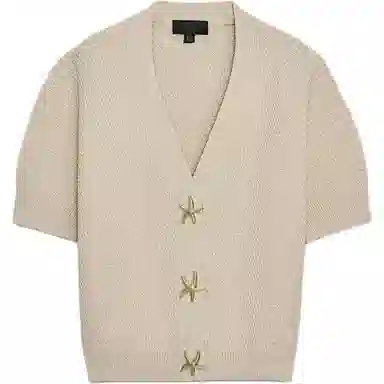 ZARA V-Neck Knit Top