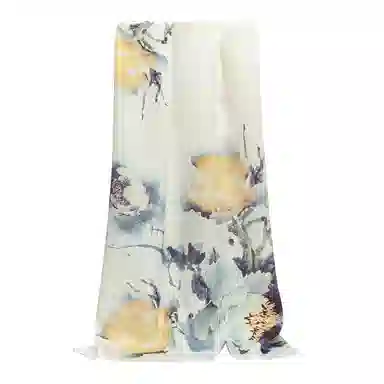 上海故事 真丝方巾 春望 桑蚕丝 丝巾 女款 礼盒装