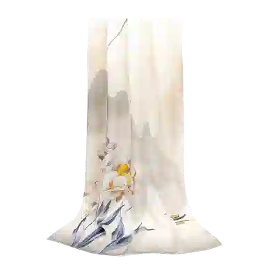 上海故事 真丝方巾 春望 桑蚕丝 丝巾 女款 礼盒装