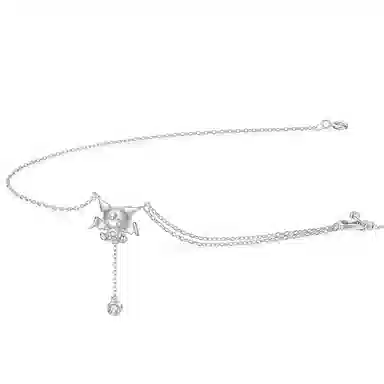Sanrio Kuromi Star Moon Necklace S925 Silver