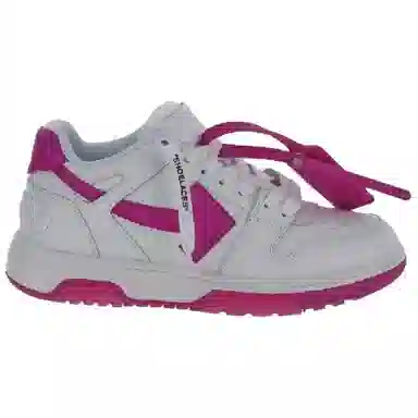 OFF-WHITE Out Of Office White Pink