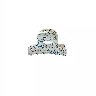 水中玉 高级感醋酸发卡后脑勺半扎发小抓夹高马尾固定鲨鱼夹子 亚克力 发夹 女款