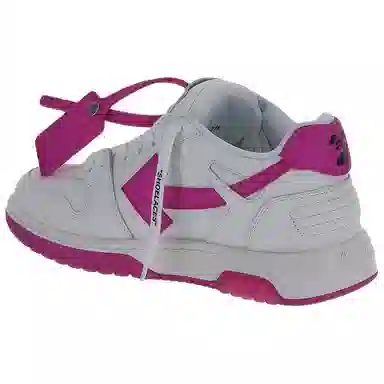 OFF-WHITE Out Of Office White Pink