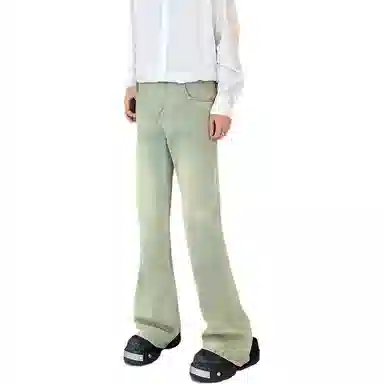 DOENU Vintage High Waist Straight Jeans