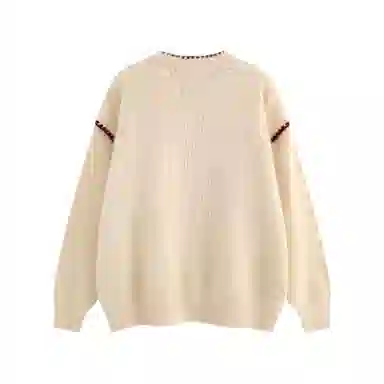 柏黛妃 美式套头简约百搭日常针织衫 女款