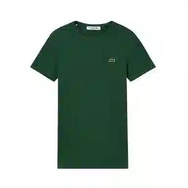 Lacoste Embroidered Crew Neck T-Shirt White