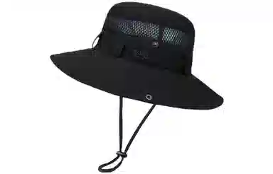 优幽兰 休闲百搭大帽檐西部牛仔风帽子户外登山旅游防紫外线遮阳帽学生时尚潮流遮脸太阳帽 锦纶 防晒帽 男款