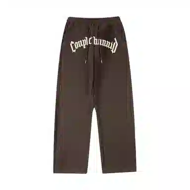 Couple Hunnid Basic Print Sweatpants