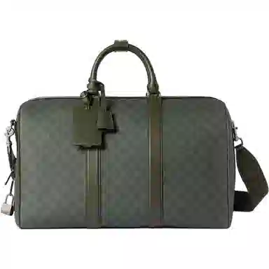 Gucci GG Pattern Travel Bag Green