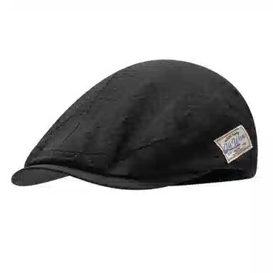 氧气樱桃 复古日系速干前进反戴字母大头围显脸小#好运 尼龙 贝雷帽 男女同款情侣款