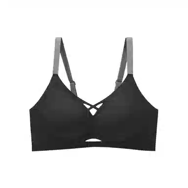 艾诗塔 小胸聚拢一片式无痕美背文胸夏薄款无钢圈收副乳防走光内衣 女款