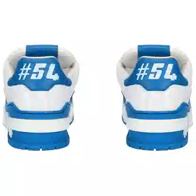 Louis Vuitton Trainer Lace-Up White Blue