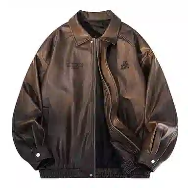 PAL ONGACO PU Leather Jacket