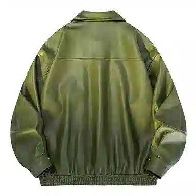 PAL ONGACO PU Leather Jacket