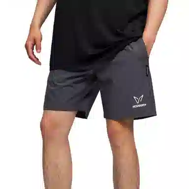 VEIDOORN Black Sports Shorts