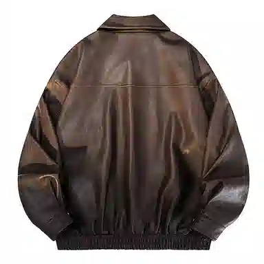 PAL ONGACO PU Leather Jacket