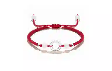 百利金 祥云平安扣 国潮复古新中式平安转运吉祥纳福小众设计精致轻奢经典百搭高级感可调节转运珠手饰#好运 玛瑙 手绳 男女同款情侣款