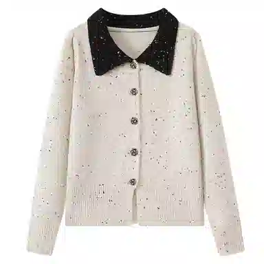 JUFU Vintage Knit Cardigan