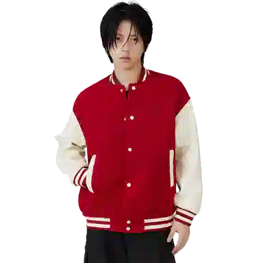 日系美式融合复古潮流宽松飞行员与棒球服 男女同款
