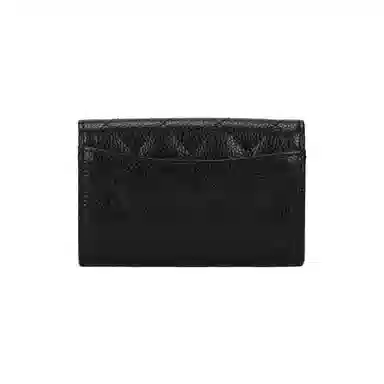 CHANEL Classic Flap Coin Purse Black