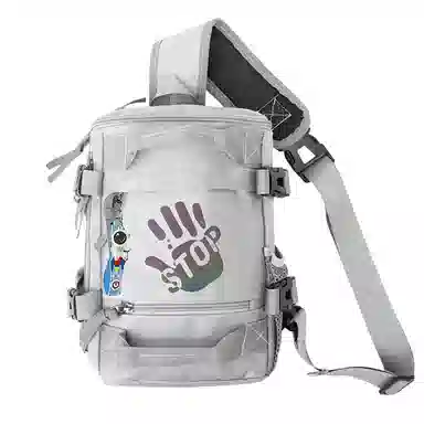 笛贝嘉 时尚轻便外出简约百搭 牛津布 胸包 男女同款情侣款 多色