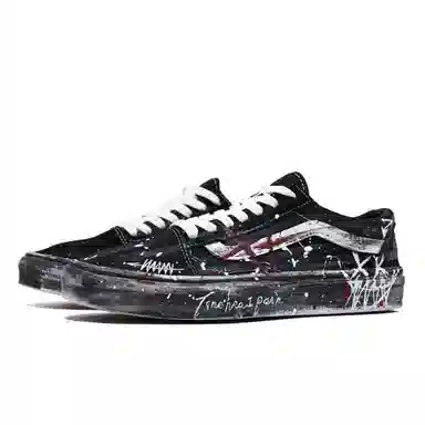 Vans Old Skool Red Smiley