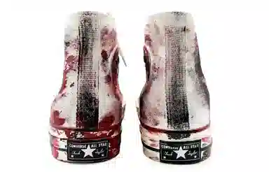 Converse Chuck 70 High Top White Red Black