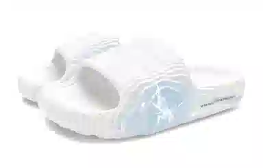 adidas Adilette 22 White Blue