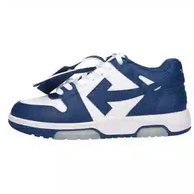 OFF-WHITE Out Of Office Low Sneakers White Blue