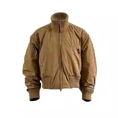 布客行 美式高街老钱风复古百搭飞行员教练立领短款宽松保暖防风防水潮流外套夹克 男女同款