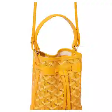Goyard Petit Flot Yellow