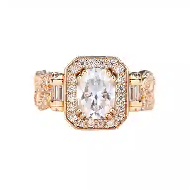 金杰福 高定系列小众设计款 合金 戒指 男女同款情侣款